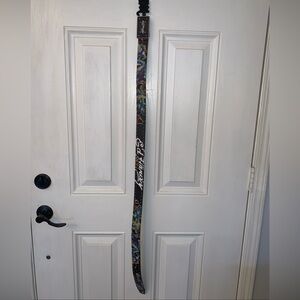 Ed Hardy Men’s Belt Size 38 Dragon Design Metal Beaded